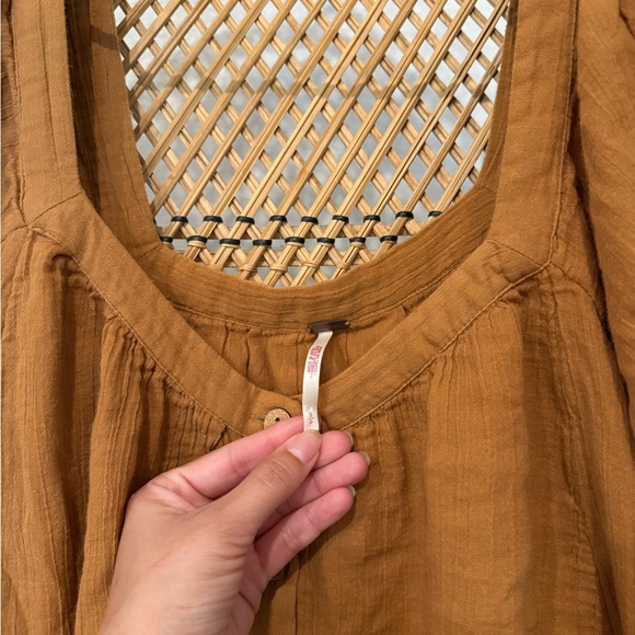 Free People Orange Tunic - Picture 4 of 6